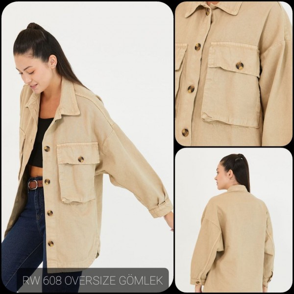 Женская Джинсовая Рубашка Rocca Women