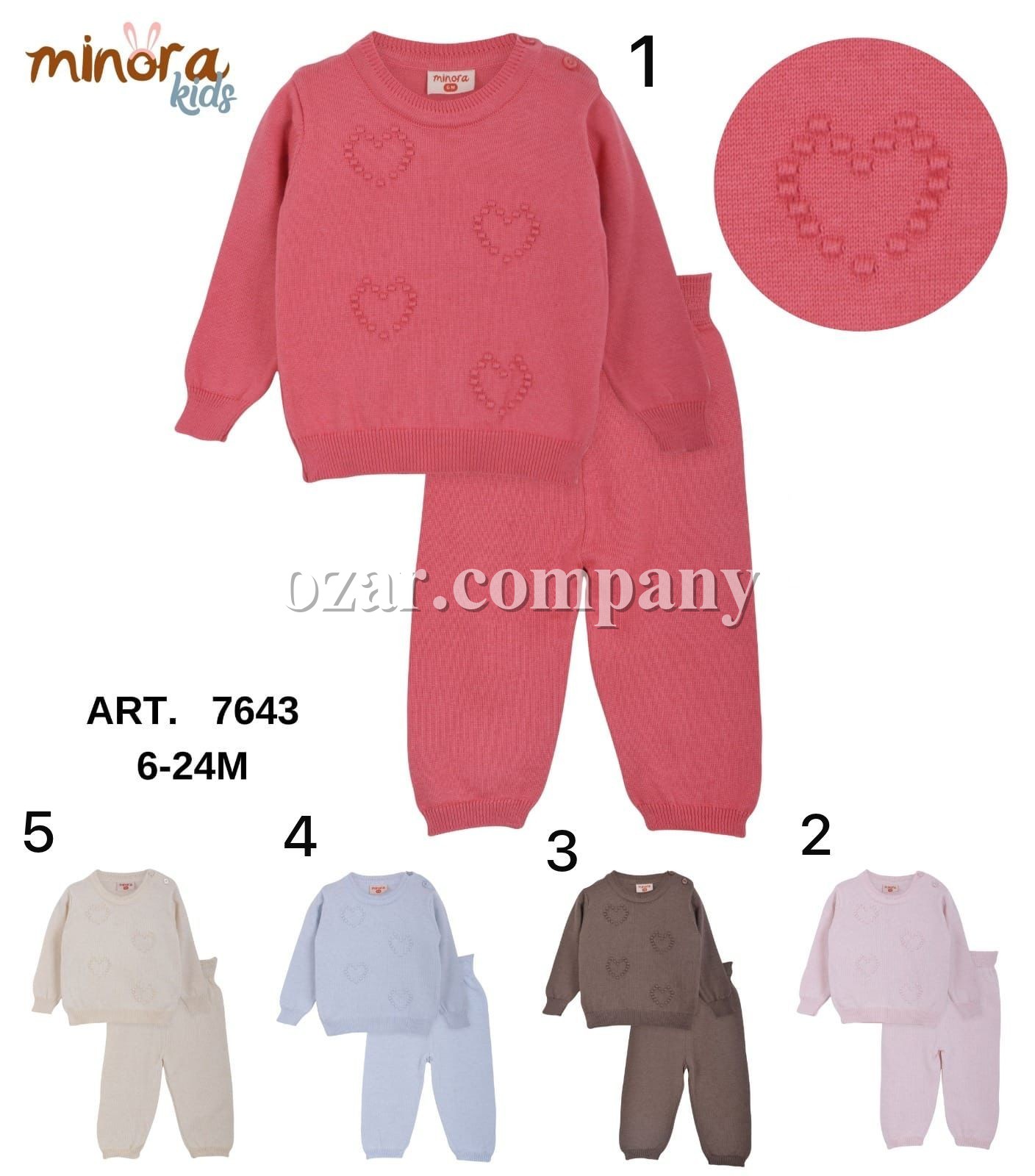 Костюм Для Девочки Minora (6-12-18-24мес.)