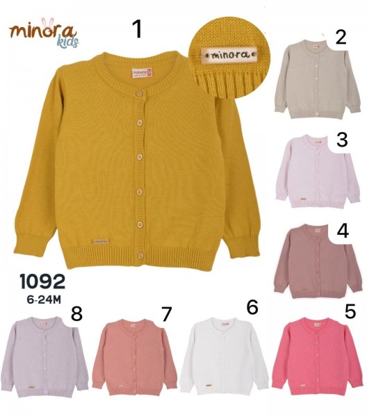 Кофта Для Девочки Minora (6-12-18-24мес.)