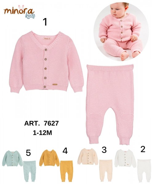 Костюм Для Девочки Minora (1-3/3-6/6-9/9-12мес.)