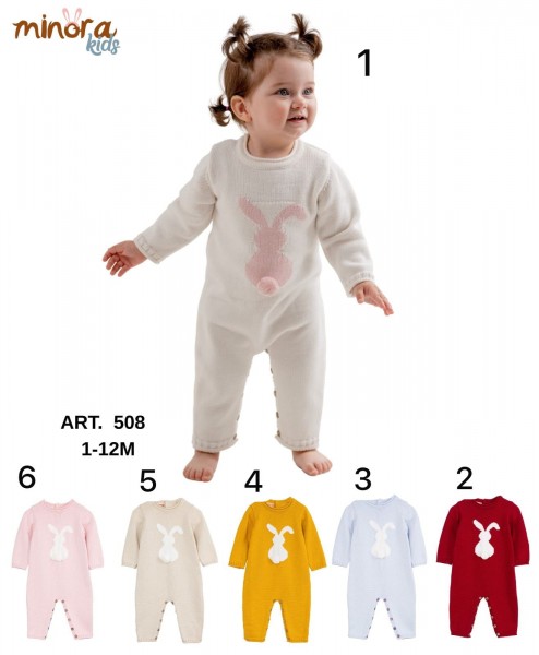 Человечек Для Новорождённых Minora (1-3/3-6/6-9/9-12мес.)