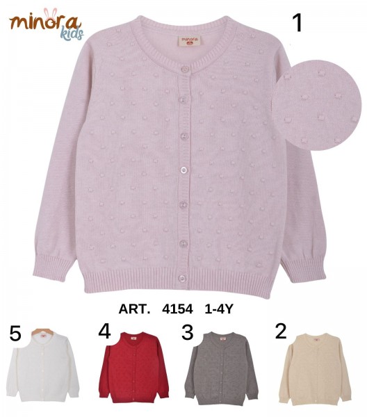 Кофта Для Девочки Minora (1-2-3-4лет) 