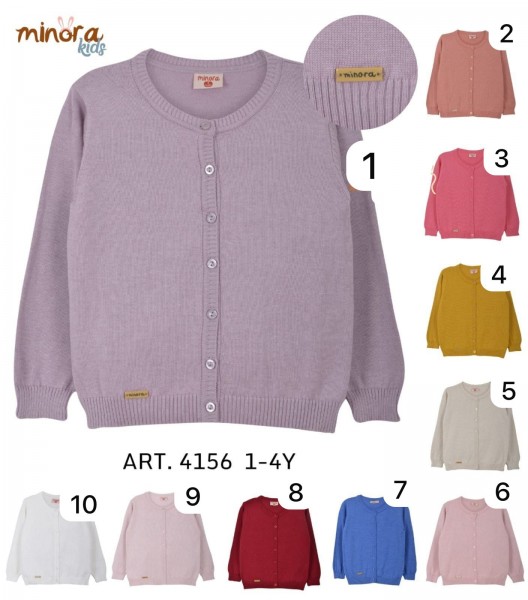 Кофта Для Девочки Minora (1-2-3-4лет) 