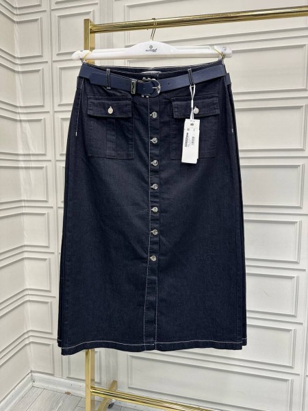 Женская Джинсовая Юбка Miss Renna (Большие размеры)