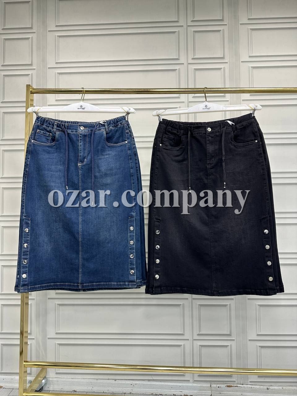 Женская Джинсовая Юбка Miss Renna (Большие размеры)