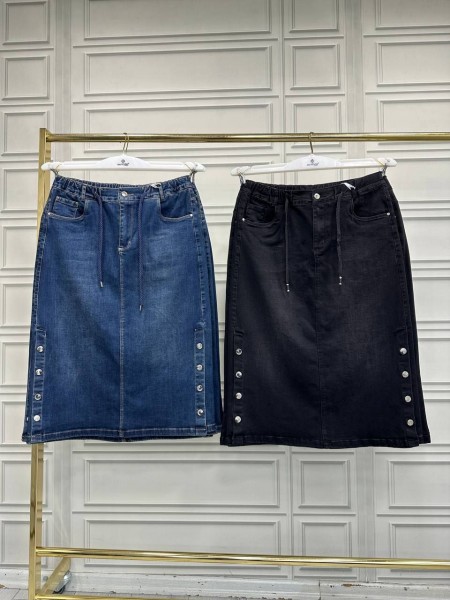 Женская Джинсовая Юбка Miss Renna (Супер батал)