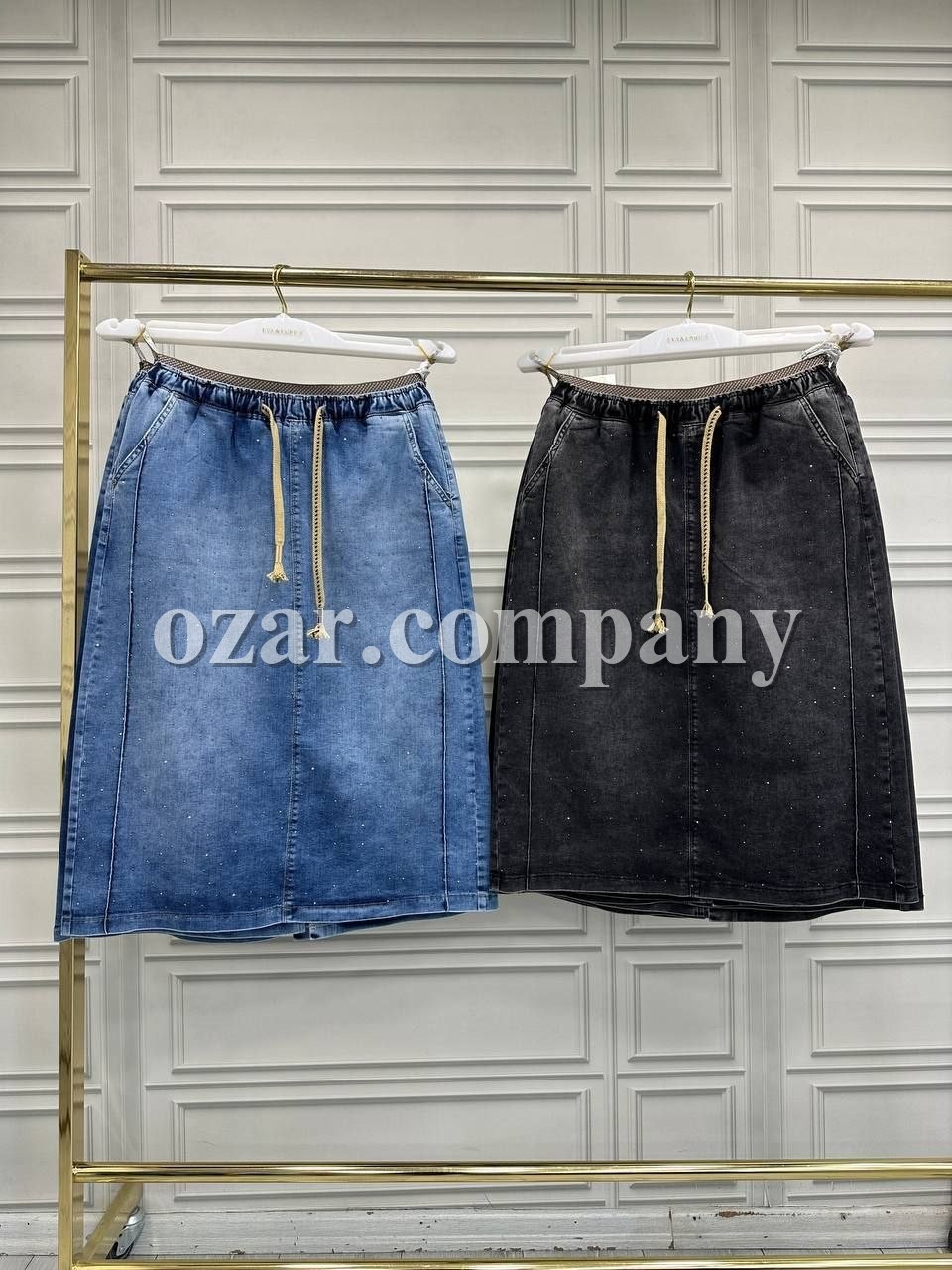 Женская Джинсовая Юбка Miss Renna (Большие размеры)