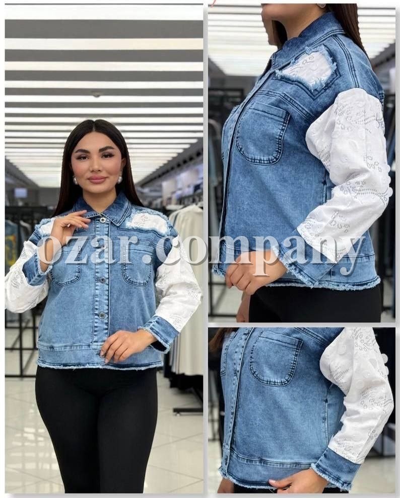 Женская Джинсовка Trieste (Большие размеры) 