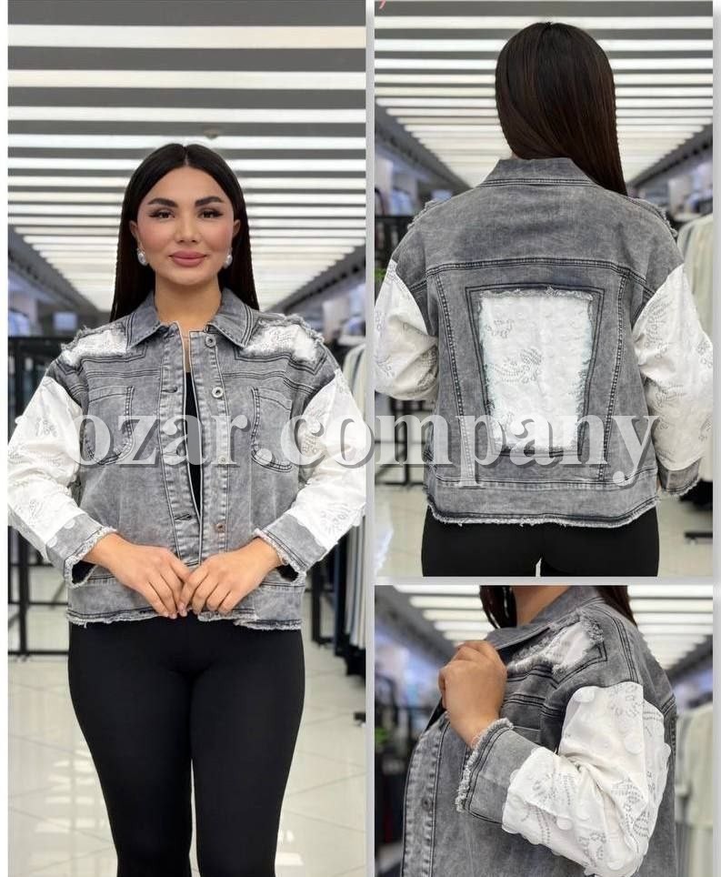 Женская Джинсовка Trieste (Большие размеры) 