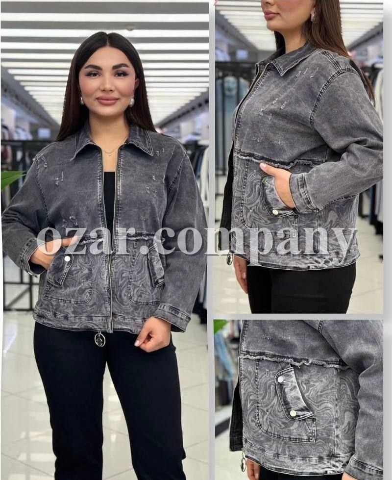 Женская Джинсовка Trieste (Большие размеры) 