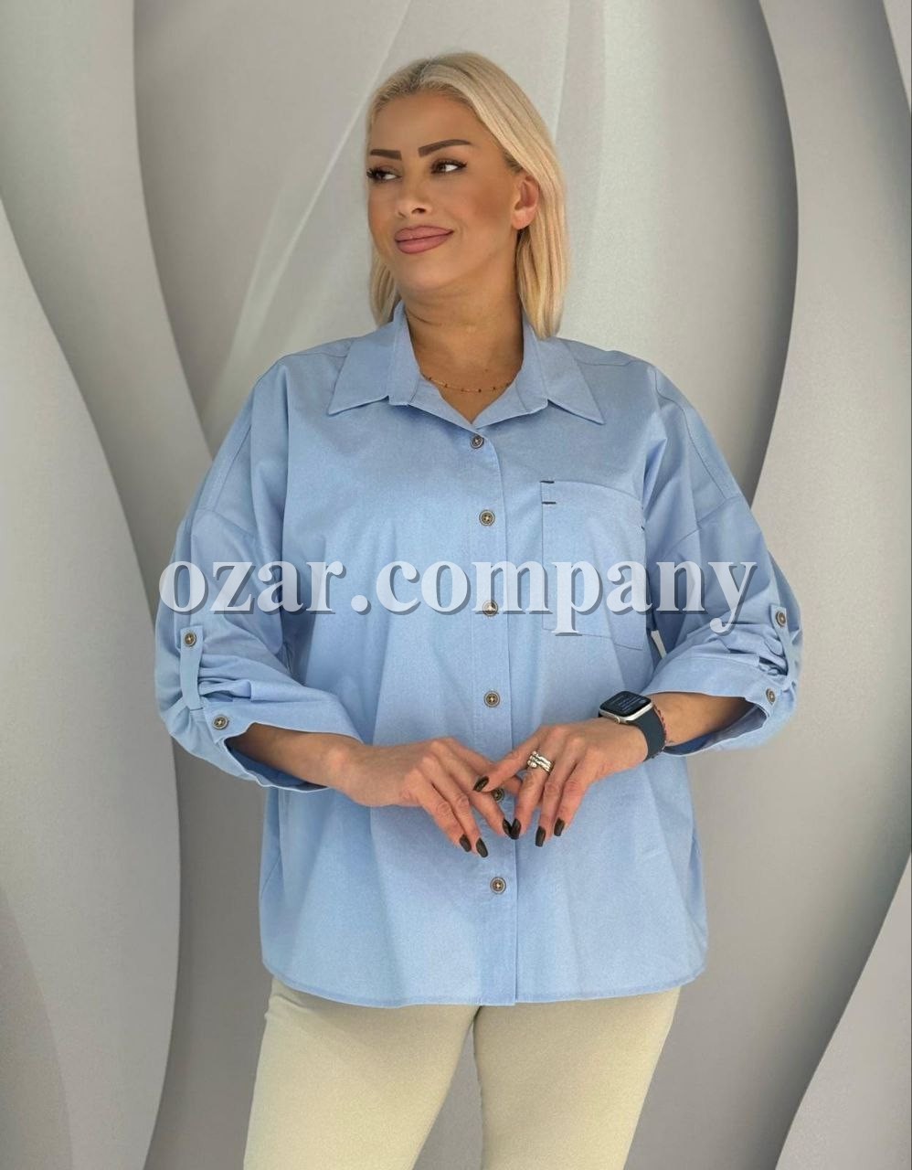 Женская Рубашка Aras (Большие размеры)