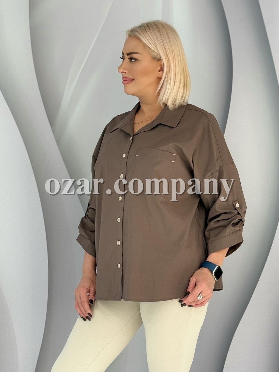 Женская Рубашка Aras (Большие размеры)