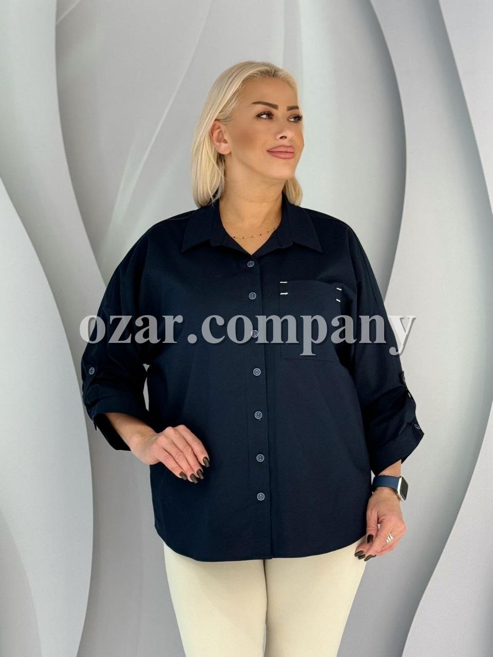 Женская Рубашка Aras (Большие размеры)