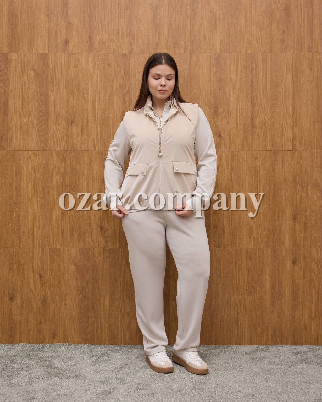 Женский Костюм Тройка Raw (Большие размеры)