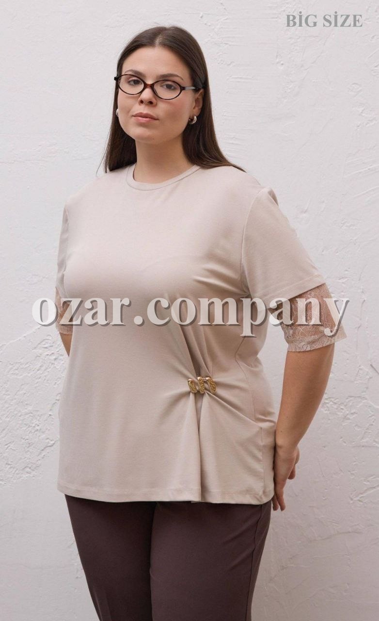 Женская Футболка Raw (Большие размеры)