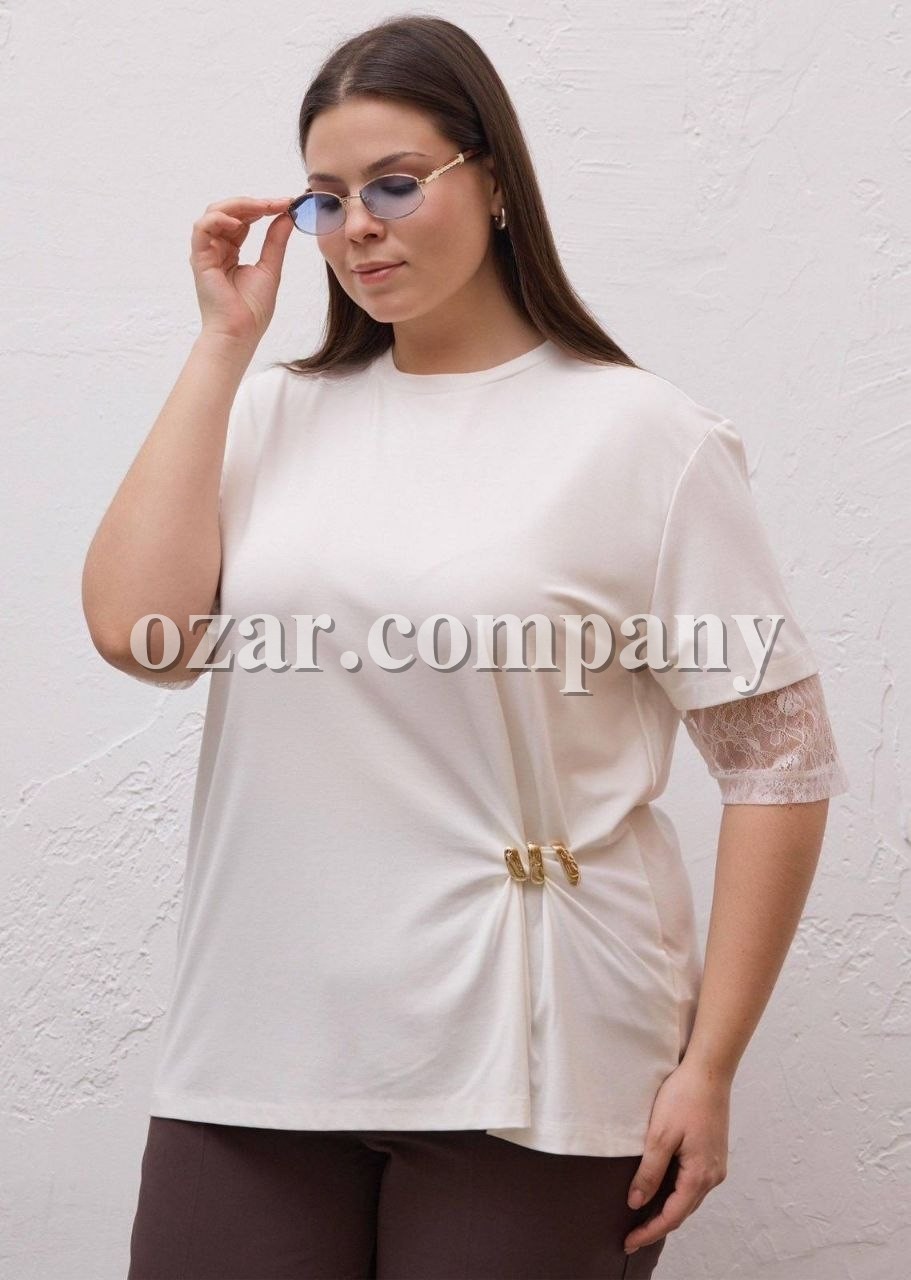 Женская Футболка Raw (Большие размеры)