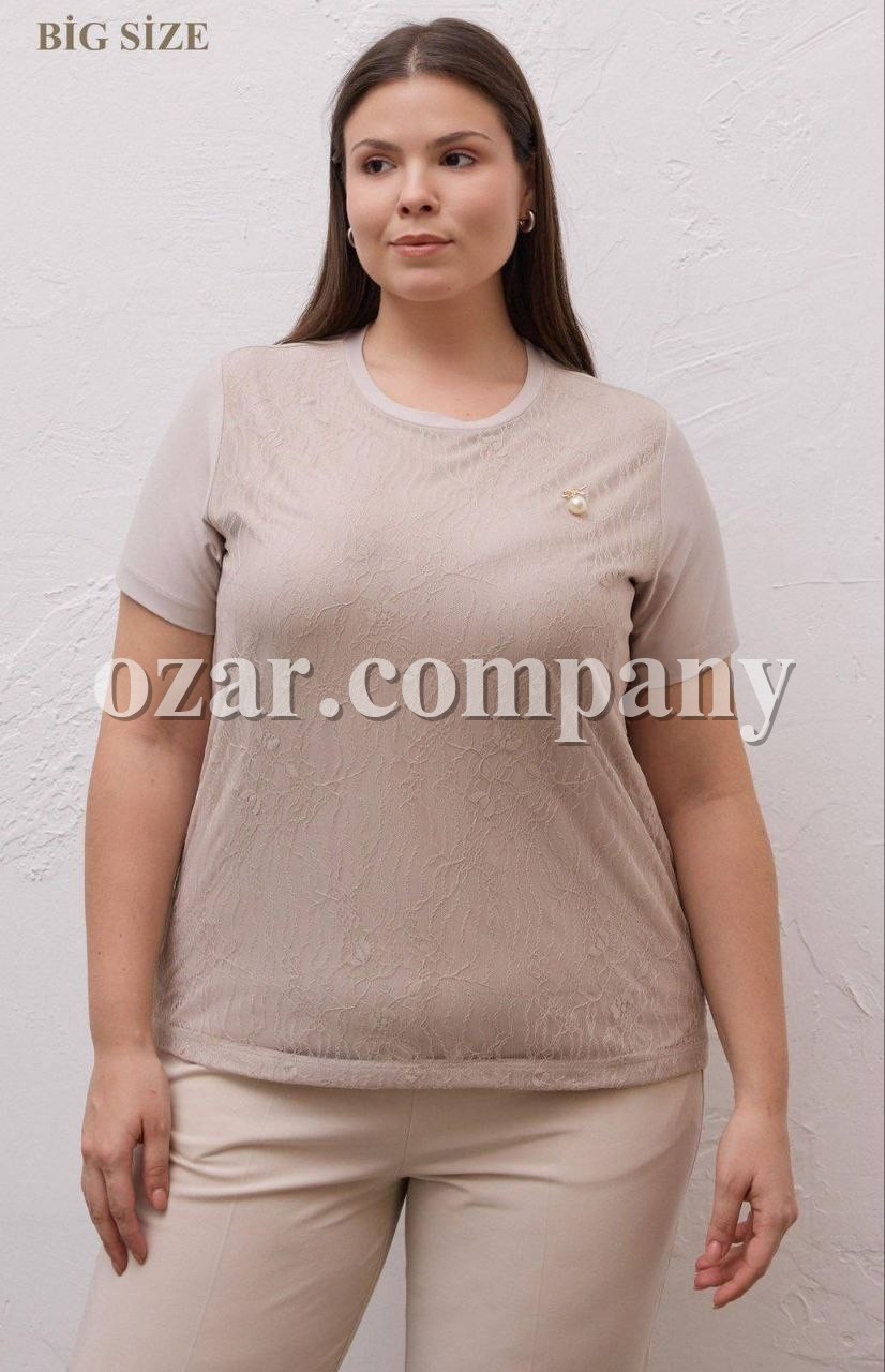 Женская Футболка Raw (Большие размеры)