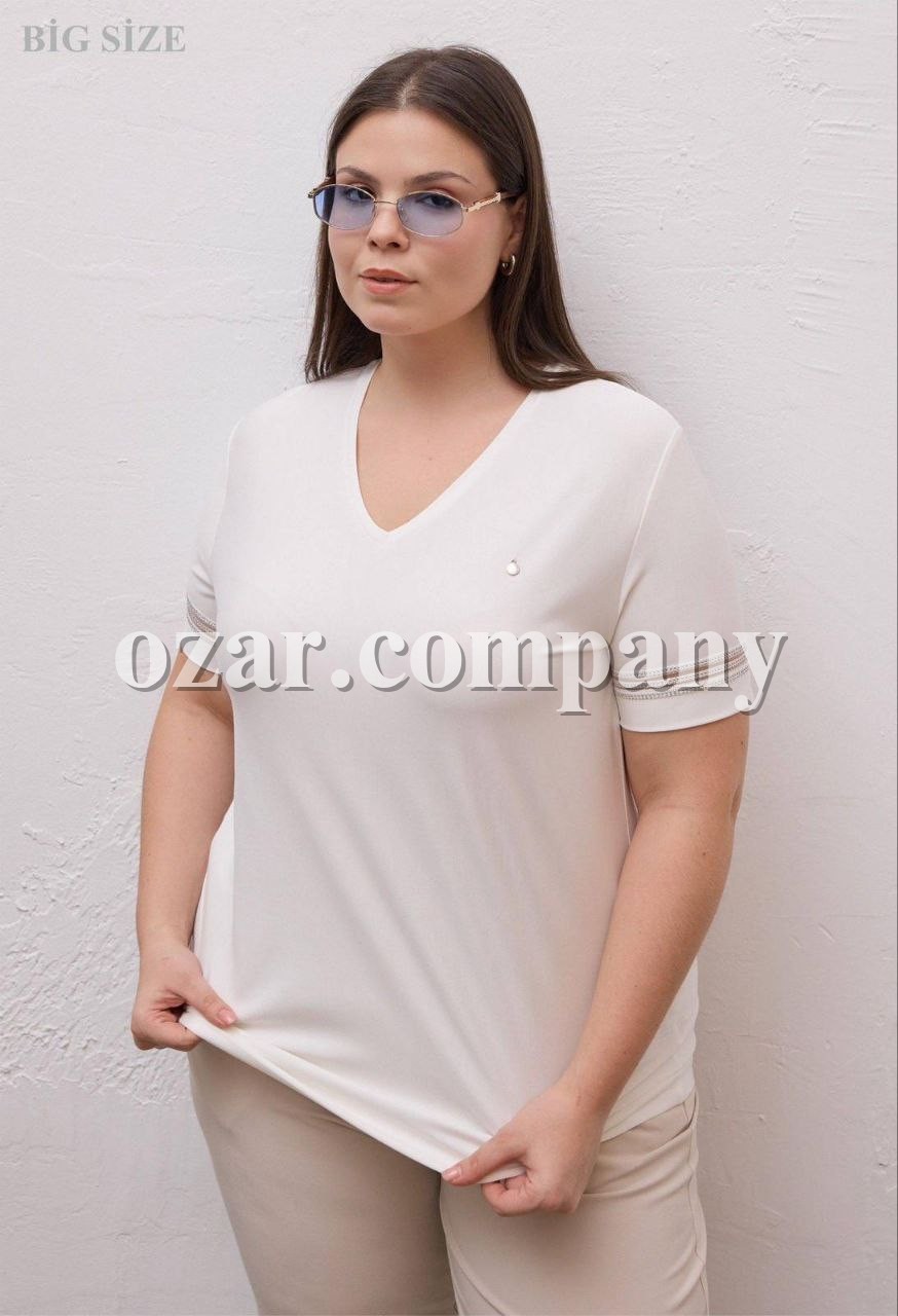 Женская Футболка Raw (Большие размеры)