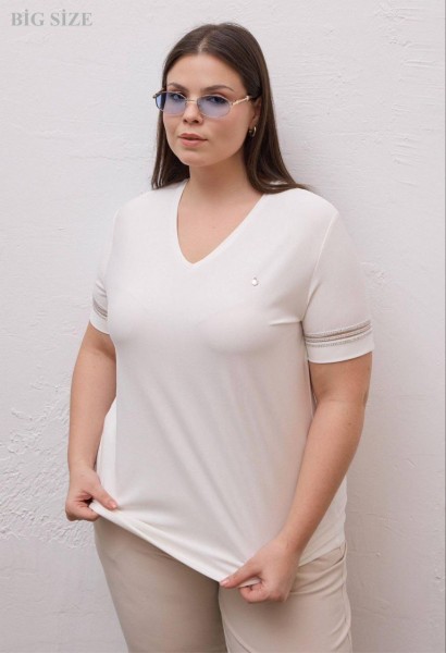 Женская Футболка Raw (Большие размеры)