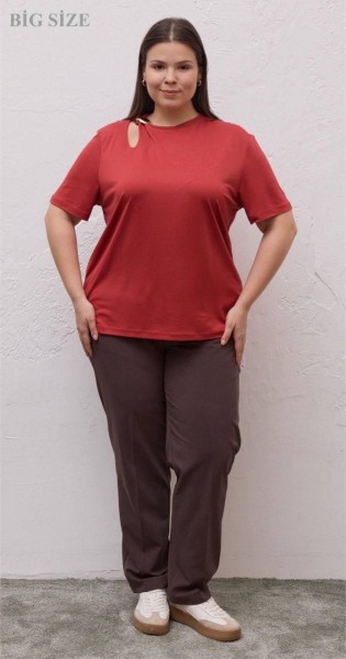 Женская Футболка Raw (Большие размеры)