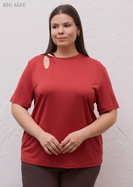 Женская Футболка Raw (Большие размеры)