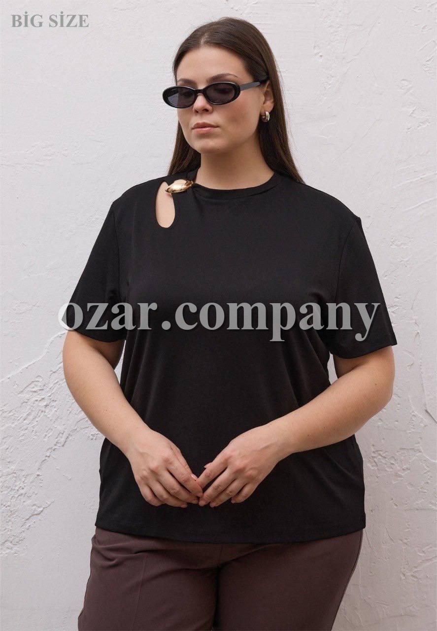 Женская Футболка Raw (Большие размеры)