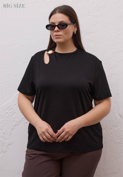 Женская Футболка Raw (Большие размеры)