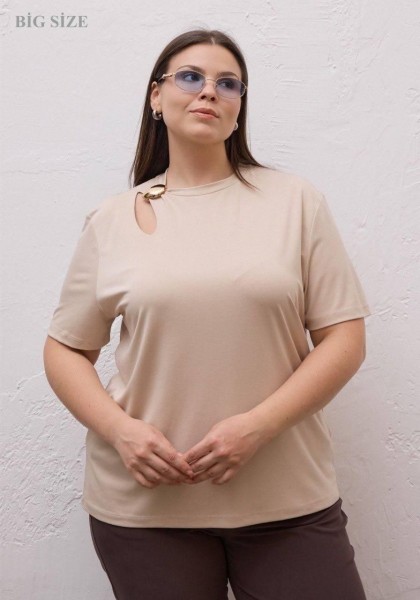 Женская Футболка Raw (Большие размеры)