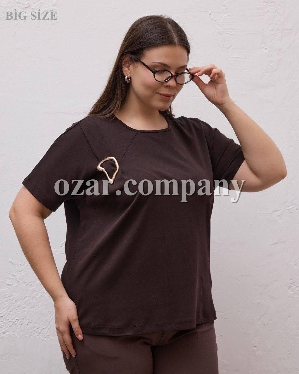 Женская Футболка Raw (Большие размеры)