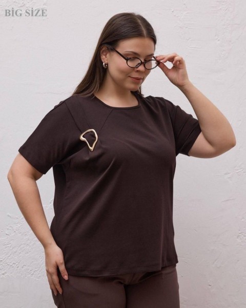 Женская Футболка Raw (Большие размеры)