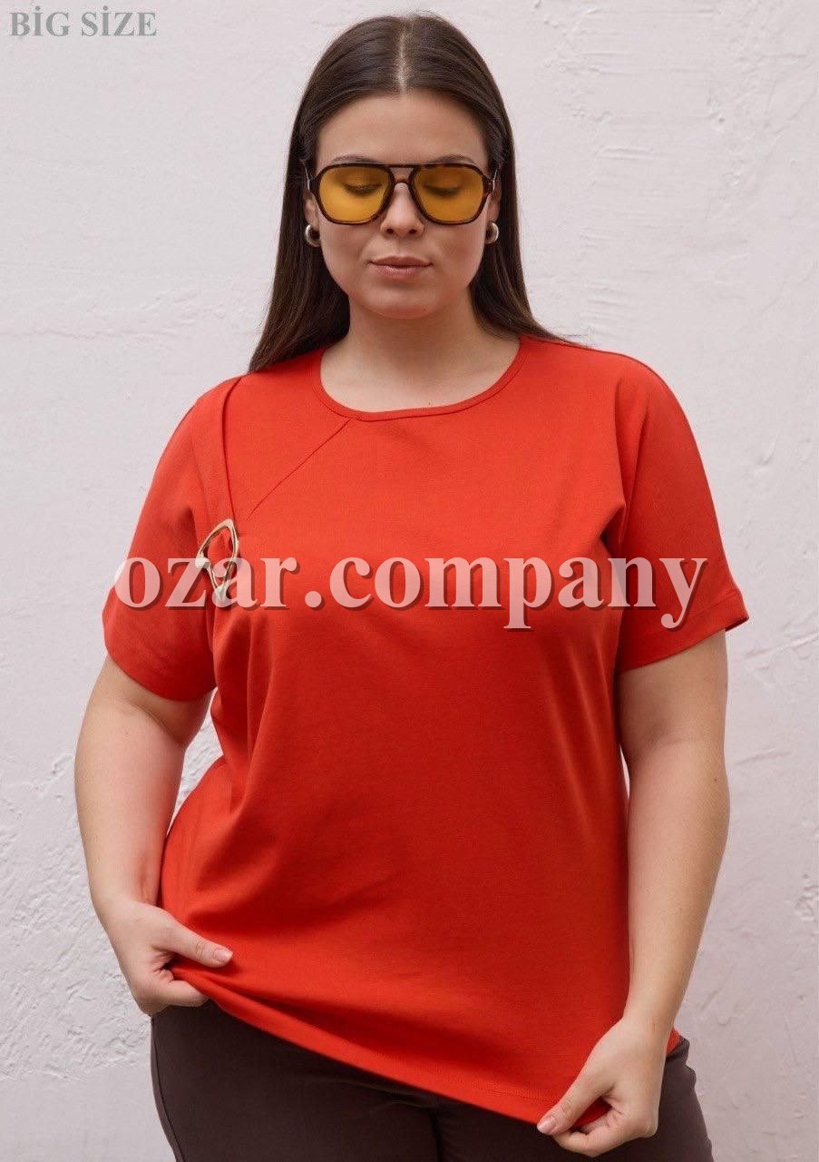 Женская Футболка Raw (Большие размеры)