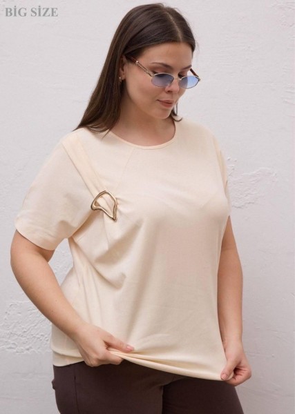 Женская Футболка Raw (Большие размеры)