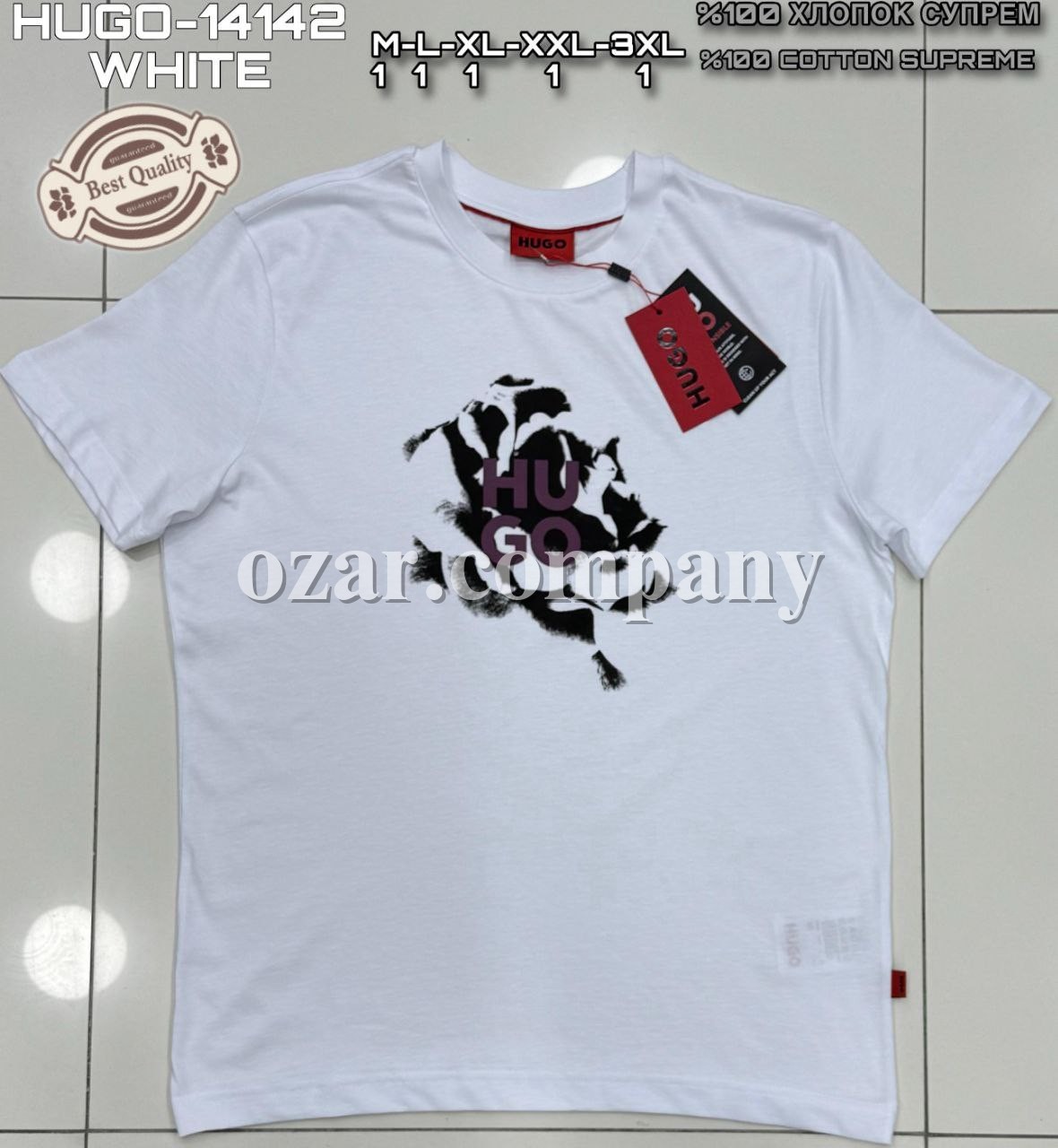 Мужская Футболка Hugo