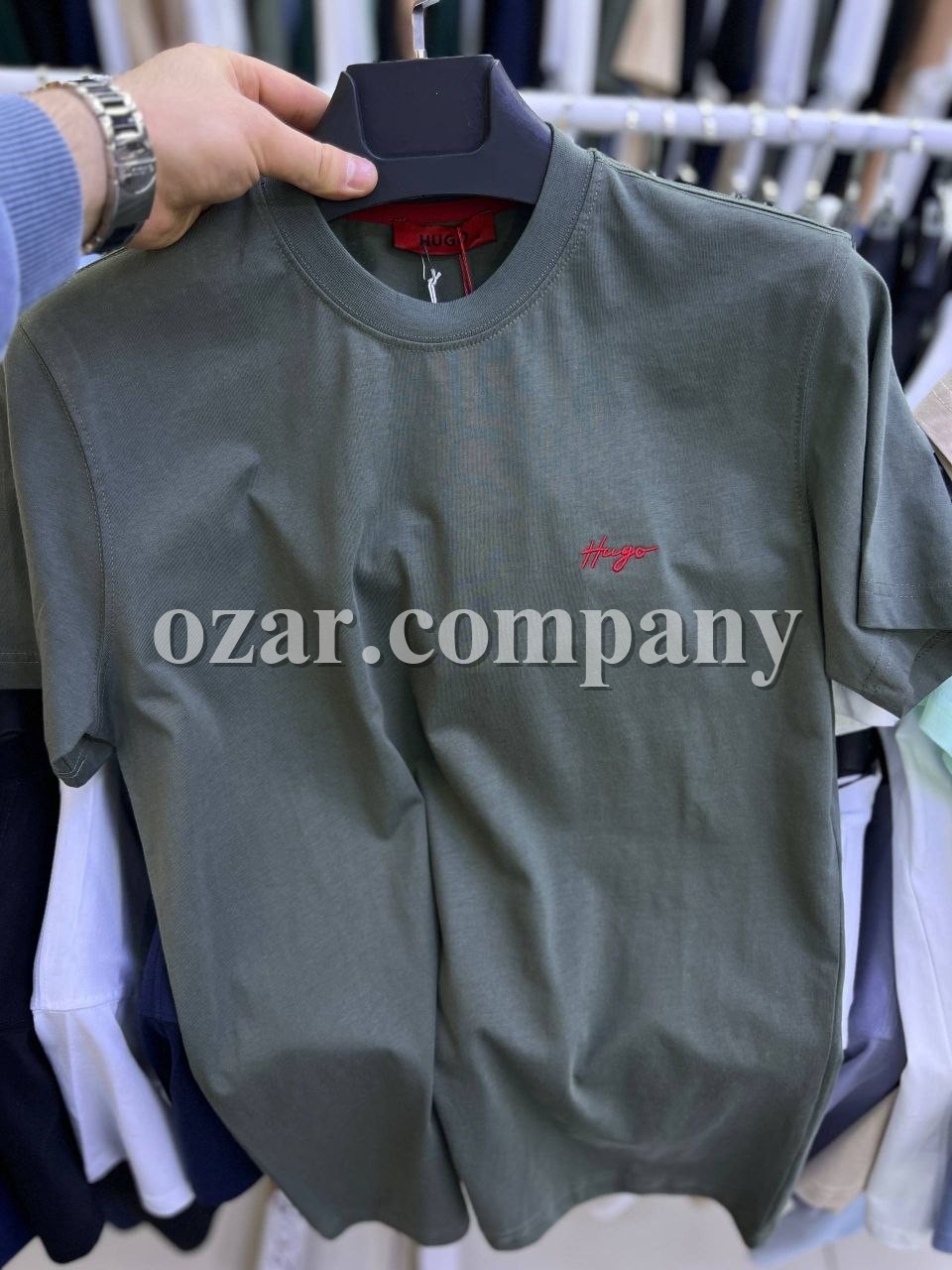 Мужская Футболка Hugo