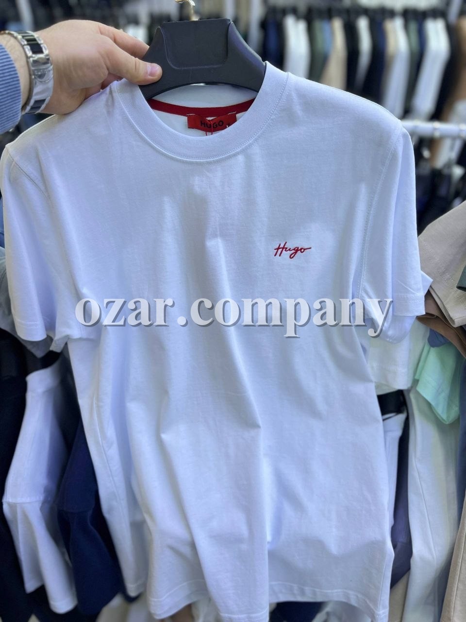 Мужская Футболка Hugo