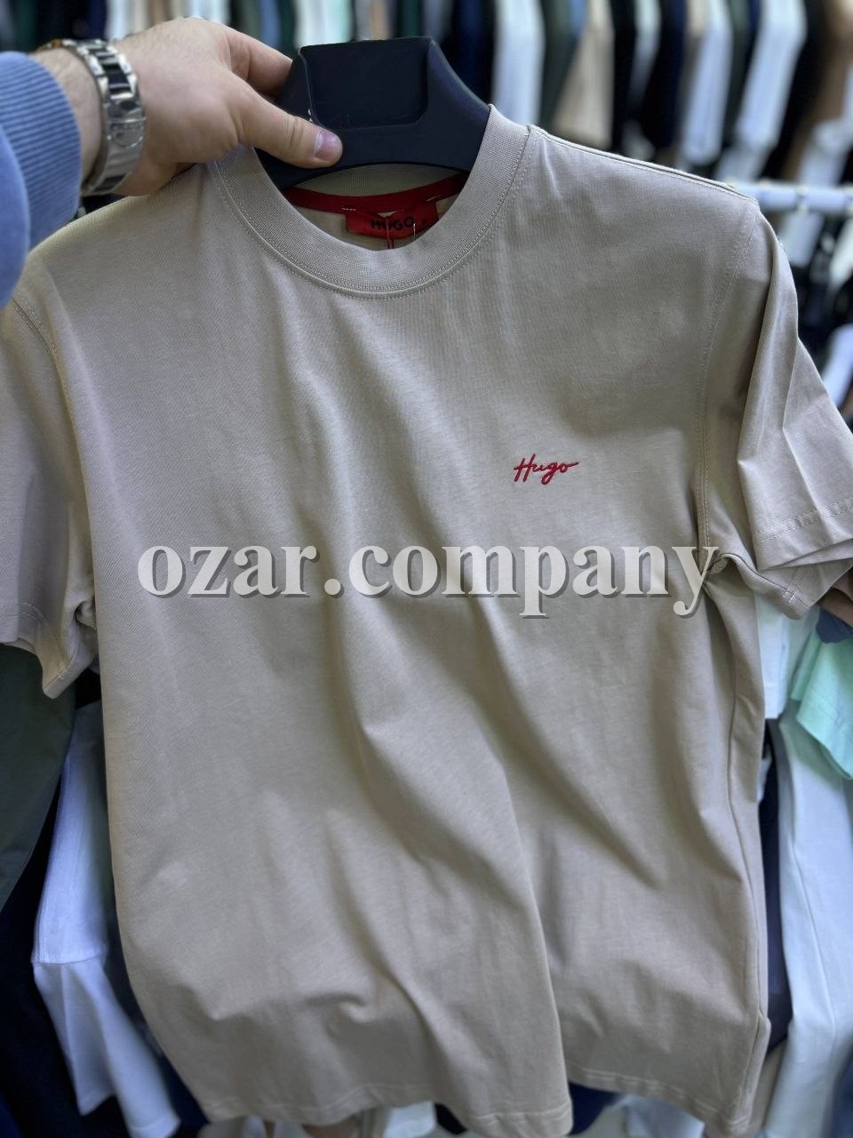 Мужская Футболка Hugo