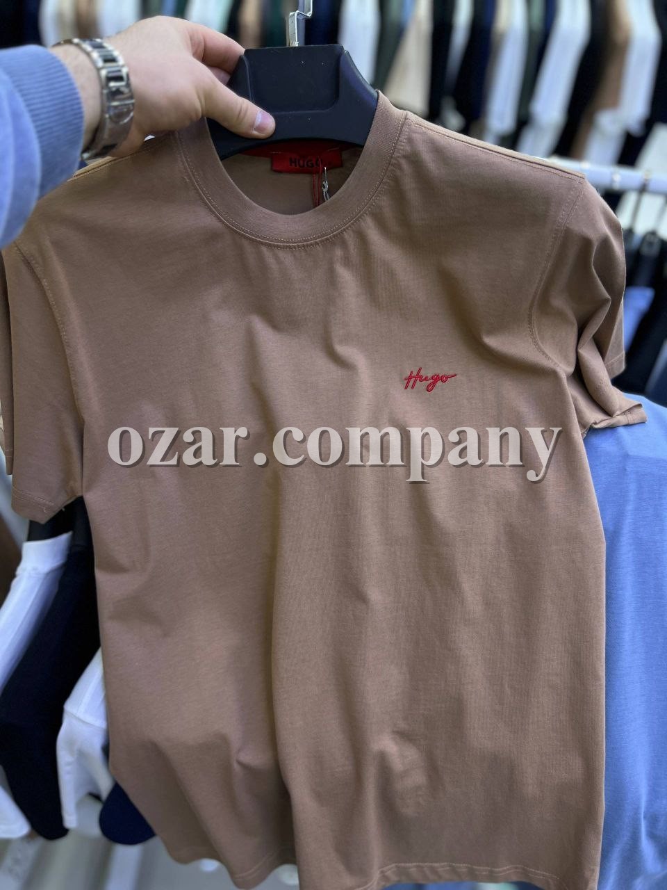 Мужская Футболка Hugo