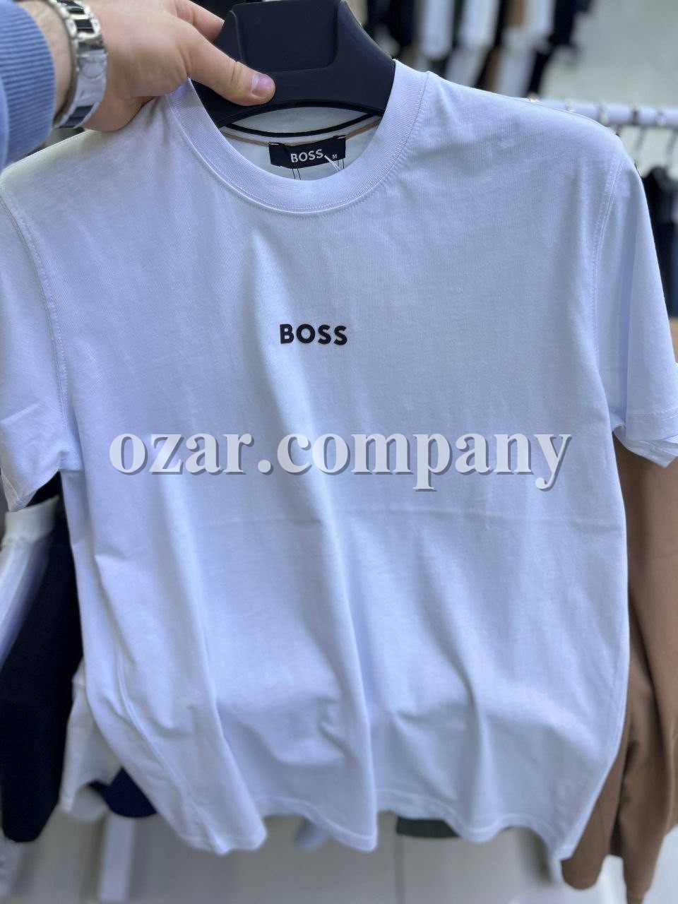 Мужская Футболка Hugo