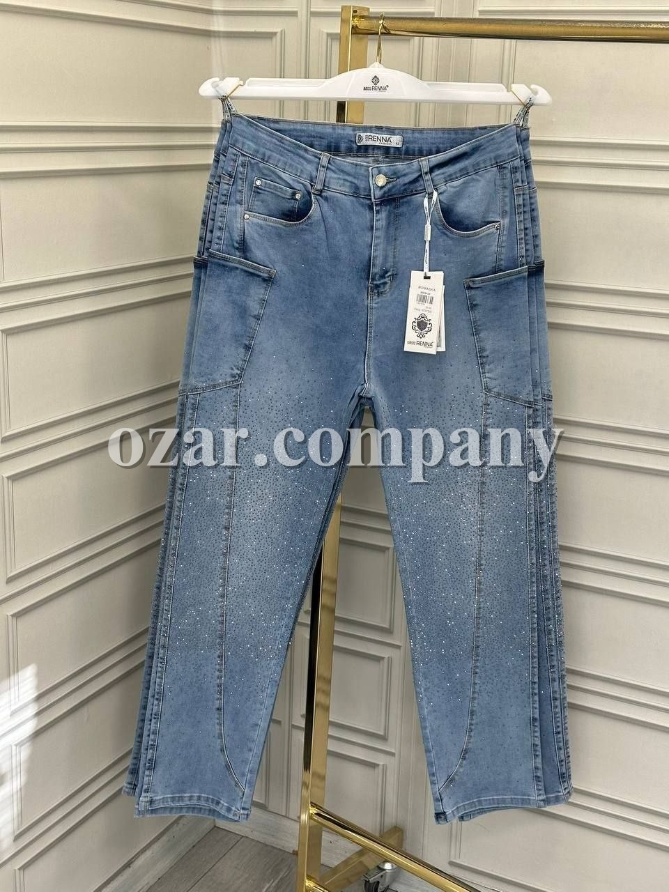 Женские Джинсы Miss Renna (Большие размеры) 