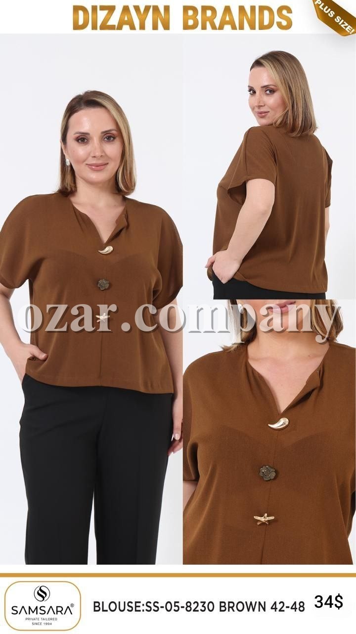 Женская Кофточка Dizayn (Большие размеры)