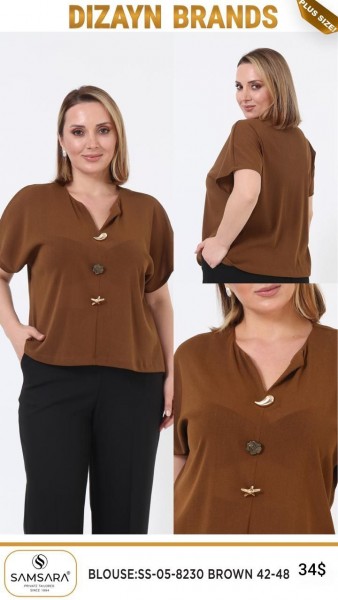 Женская Кофточка Dizayn (Большие размеры)