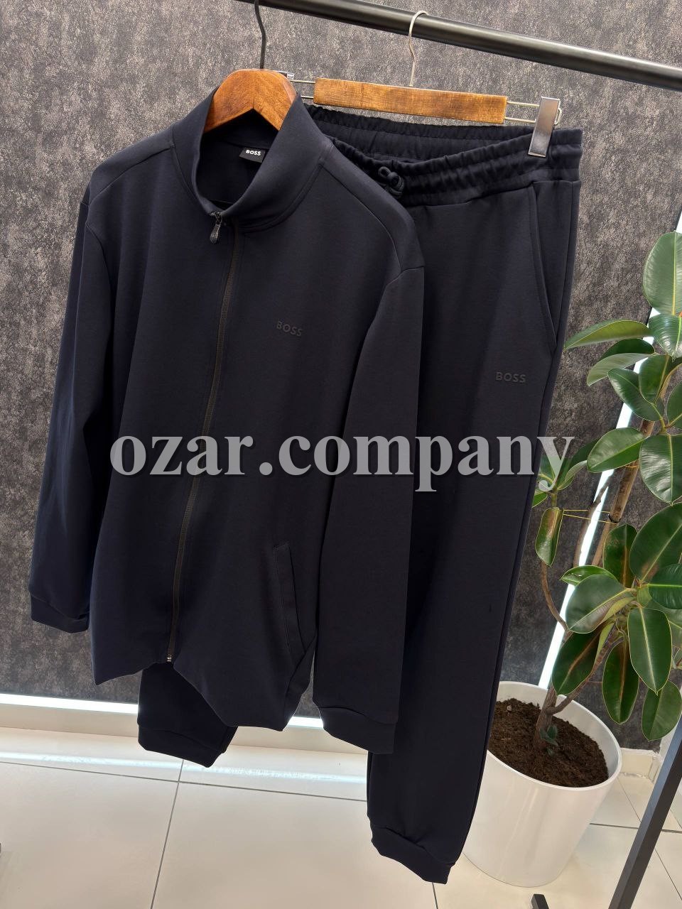 Мужской Спортивный Костюм Boss (Большие размеры)