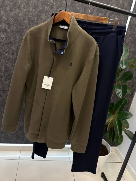 Мужской Спортивный Костюм Hermes (Большие размеры)