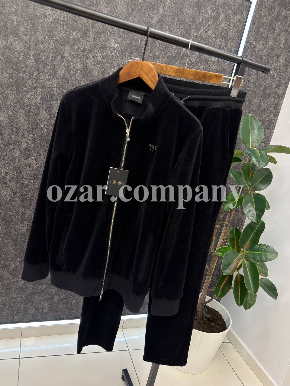 Мужской Велюровый Костюм Tom Ford