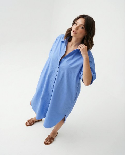 Женское Платье-Рубашка Fame