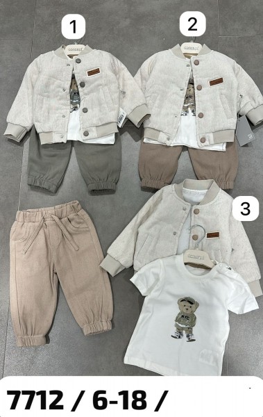 Костюм Тройка Для Мальчика Concept (6-9-12-18мес.)