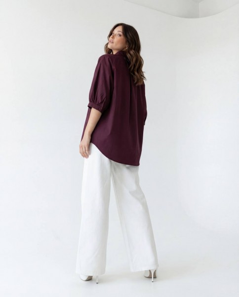 Женское Рубашка Fame