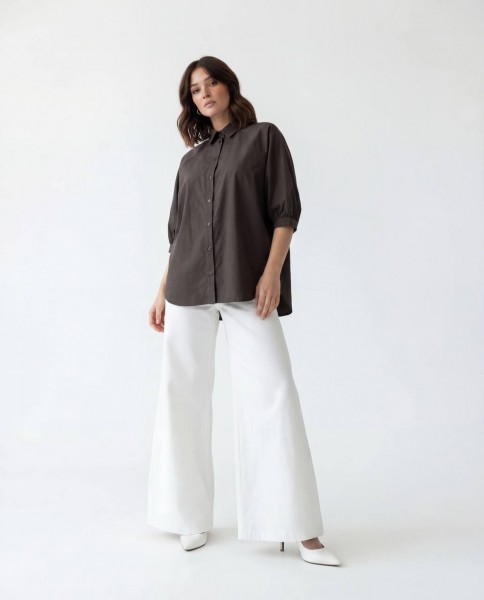 Женское Рубашка Fame