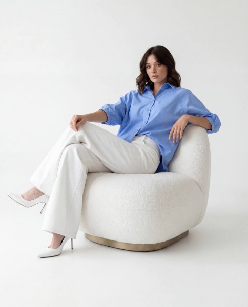 Женское Рубашка Fame