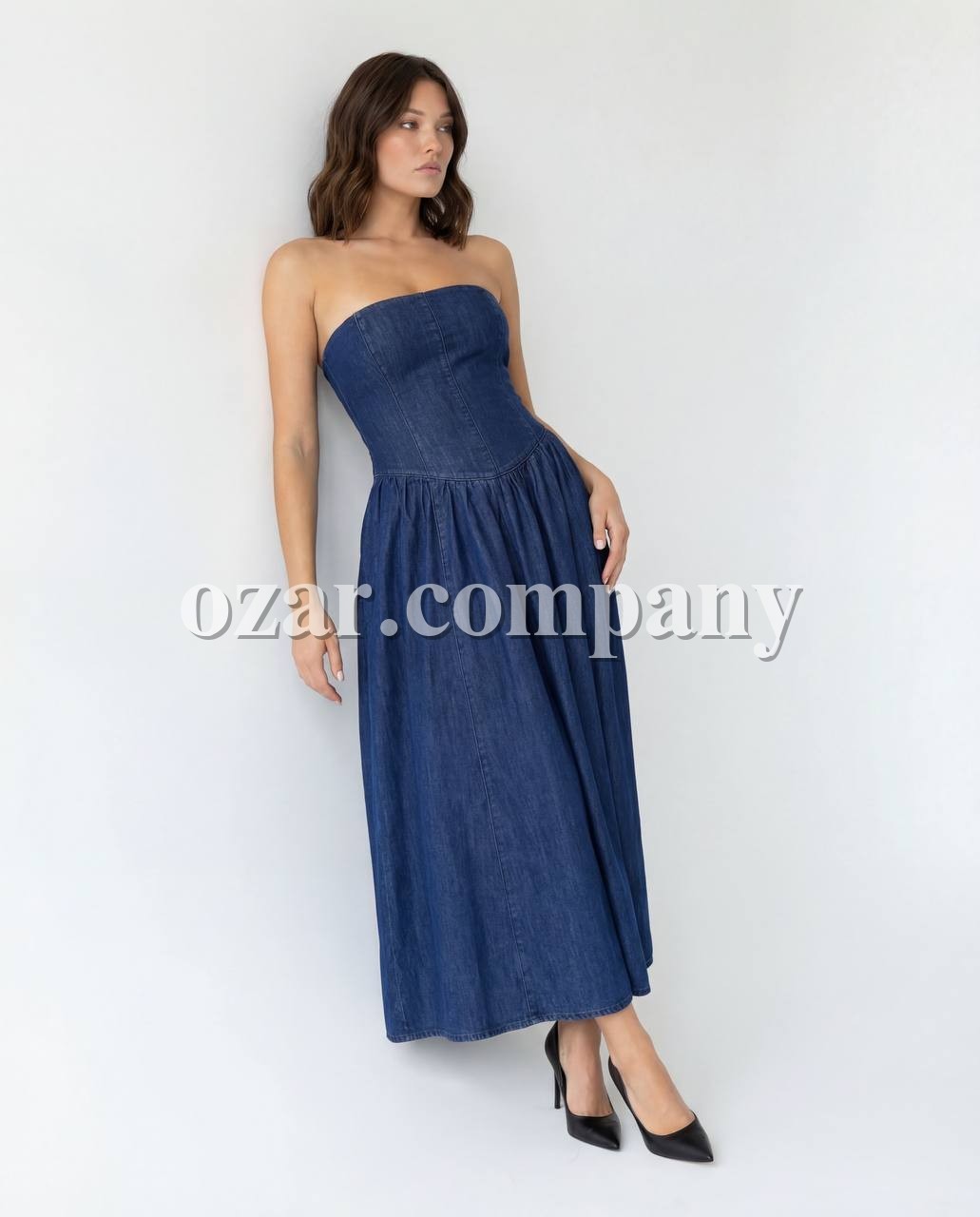 Женское Джинсовое Платье Fame